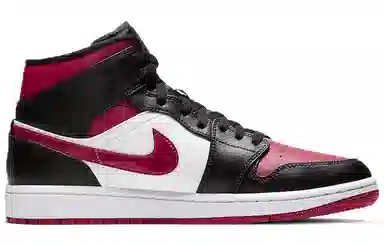 Jordan Air Jordan 1 Mid Black Red White