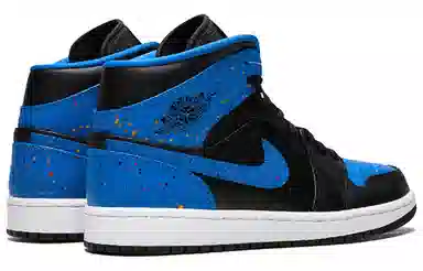 Jordan Air Jordan 1 Mid Royal Blue Speckle