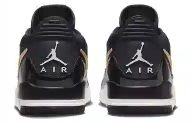 Jordan Legacy 312 Low Black Gold