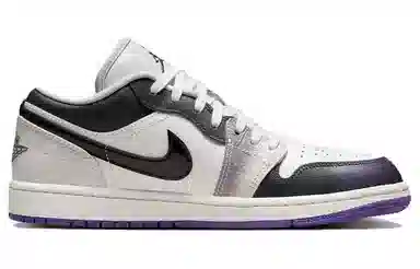 Jordan Air Jordan 1 Low SE White Black Purple