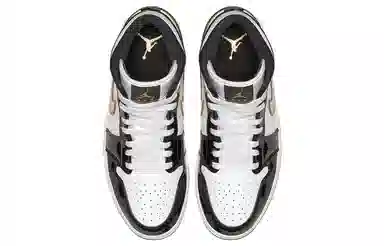 Jordan Air Jordan 1 Mid SE Black Gold 2023
