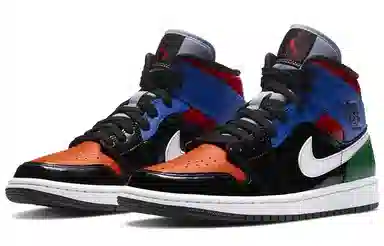 Jordan Air Jordan 1 Mid SE Patent Blend