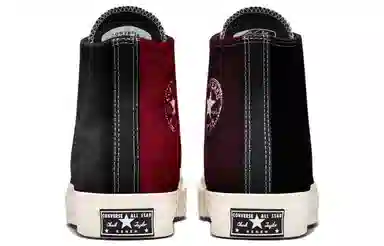 Beyond Retro x Converse Chuck Taylor All Star 1970s Black Red