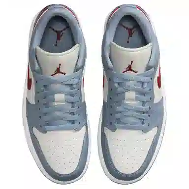 Jordan Air Jordan 1 Low Blue Grey Dune Red