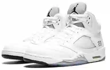 Jordan Air Jordan 5 Retro Metallic White
