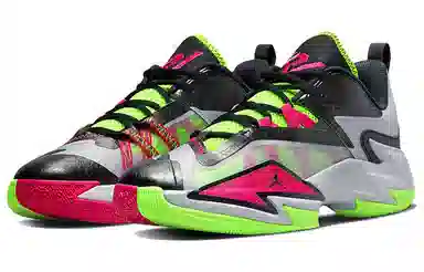 Jordan One Take 3 PF Black Pink Green