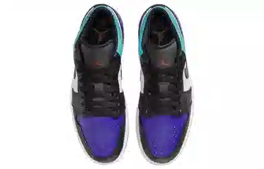 Jordan Air Jordan 1 Low White Black Purple