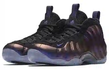 Nike Foamposite One "Black and Varsity Purple"