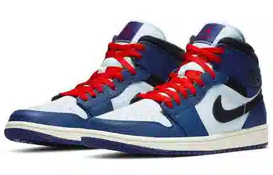Jordan Air Jordan 1 Mid White Blue