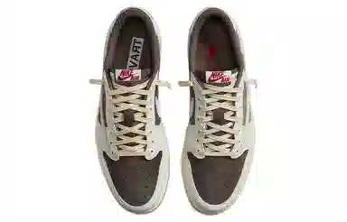 Travis Scott x Air Jordan 1 Low OG "Sail and Ridgerock"