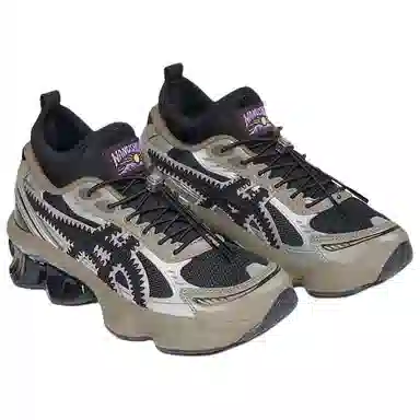 NANUSHKA Asics GEL-KINETIC FLUENT Black Brown