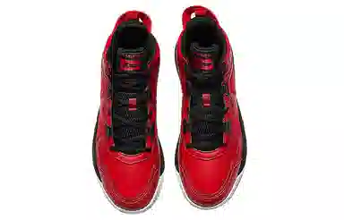 Xtep High-Top Basketball Shoes Red Black