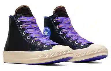 Converse 1970s Black Purple