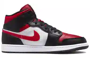 Jordan Air Jordan 1 Mid "Bred Toe"