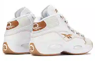 Reebok Question Mid White Brown