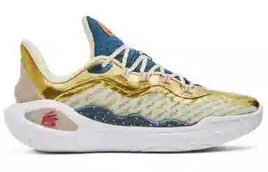 Under Armour Curry 11 Championship Mindset Blue Gold