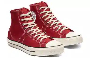 Converse Lucky Star High Top Red White
