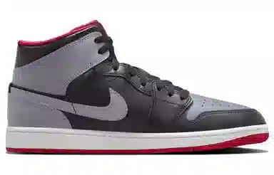 Jordan Air Jordan 1 Mid Grey Black