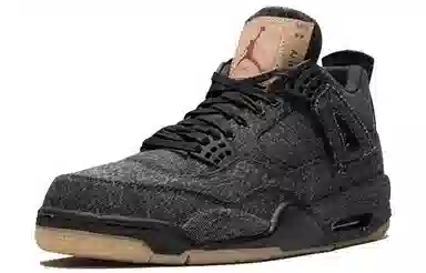 Levi’s x Air Jordan 4 Black