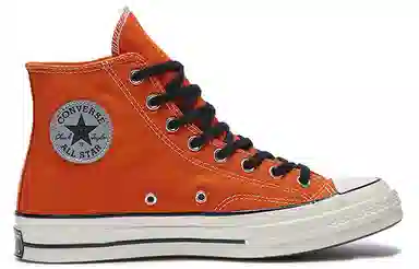 Converse 1970s Chuck High Top Orange White