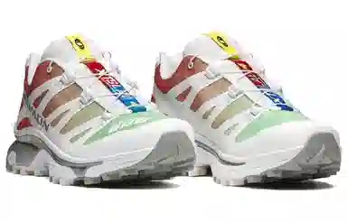 Salomon XT-4 "Green Ash-Coral"