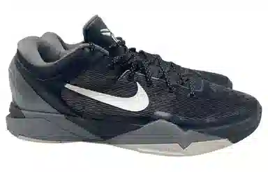 Nike Zoom Kobe 7 Black White Wolf Grey