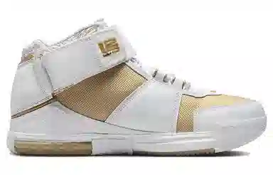 Nike Lebron 2 White Gold
