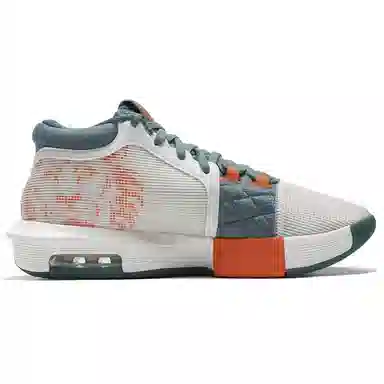 Nike Basketball Low White Green Orange