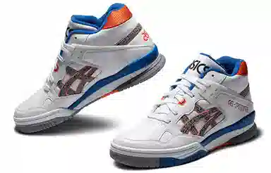 Asics Gel-Spotlyte White Orange Blue