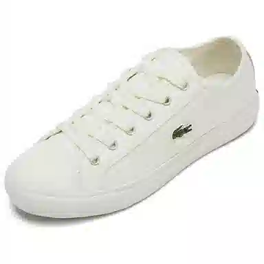 Lacoste Canvas Low-Top Off-White