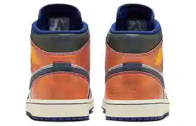 Jordan Air Jordan 1 Mid "Flight" Orange White Black