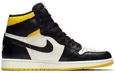 Jordan Air Jordan 1 Retro High NRG Not For Resale Black Yellow
