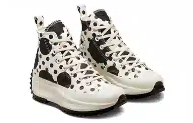 Converse Run Star Hike Platform Black White