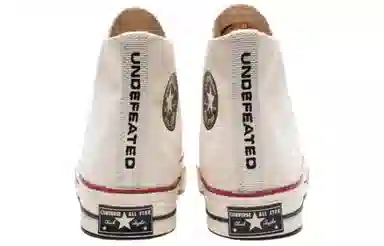 UNDEFEATED x Converse Chuck 70 High White