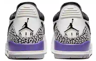 Jordan Legacy 312 Low White Yellow Purple