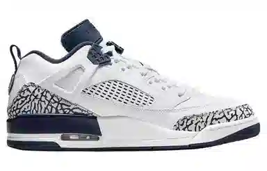 Jordan Spizike Low White Blue