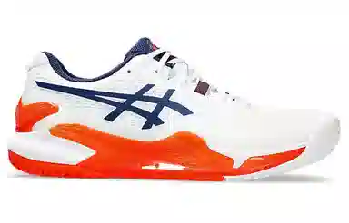 Asics Gel-Resolution 9 White Orange