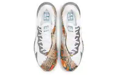 Nike Air Zoom Vapor Cage 4 HC White Silver Orange