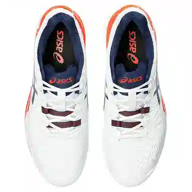 Asics Gel-Resolution 9 White Orange