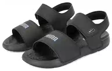 PUMA Softride Sandal Pure Black