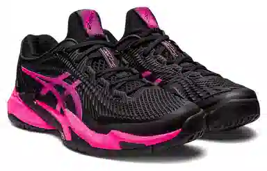 Asics Court FF 3 Black Bright Pink