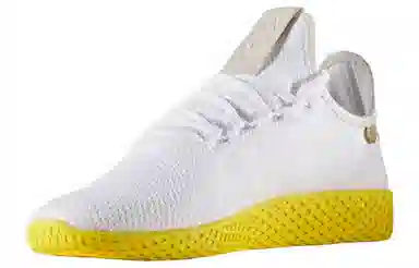 Pharrell Williams x adidas Tennis Hu White Yellow