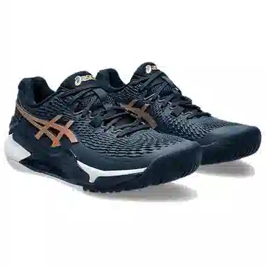 Asics Gel-Resolution 9 Blue Gold White