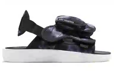 Air Jordan LS Slide Black White Tie-Dye