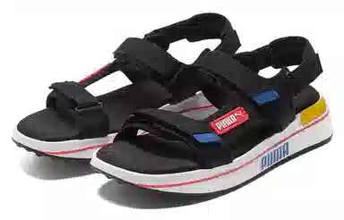 Puma Future Rider Sandal Black Blue