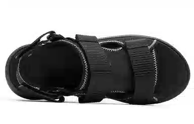 乔丹 百搭舒适 沙滩凉鞋 女款 黑色