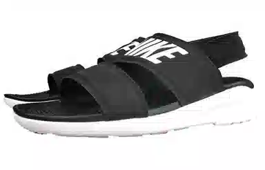 Nike Tanjun Sandal Black White
