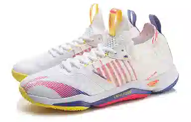 LiNing Tuxi 4 Low White Red