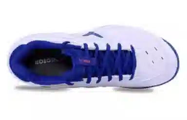 VICTOR Lightweight Low-Cut Badminton Shoes White Blue