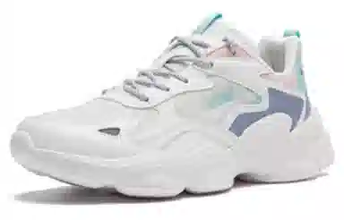 361° Casual Dad Shoes White Purple